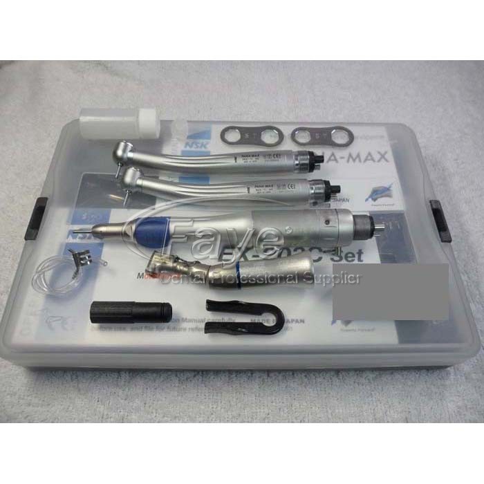 Details about   PANA MAX NSK Style Dental 2 Holes High & Low Speed Handpiece Kit JD005-16 B2S 