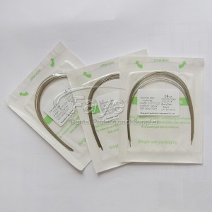 100packs high quality dental Stainless steel rectangular arch wire