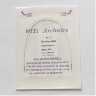 50packs high quality dental NITI Round color coated arch wire